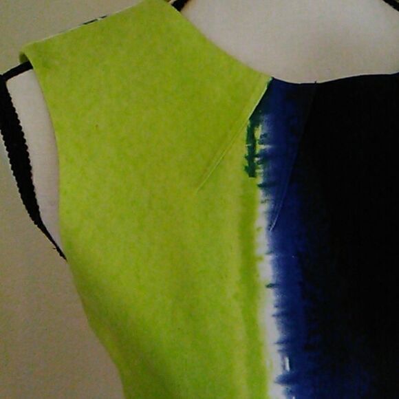 Tahari Saturated Color Pencil Sheath Dress - Picture 4 of 11